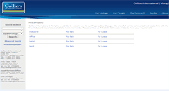 Desktop Screenshot of collierswsproperties.com